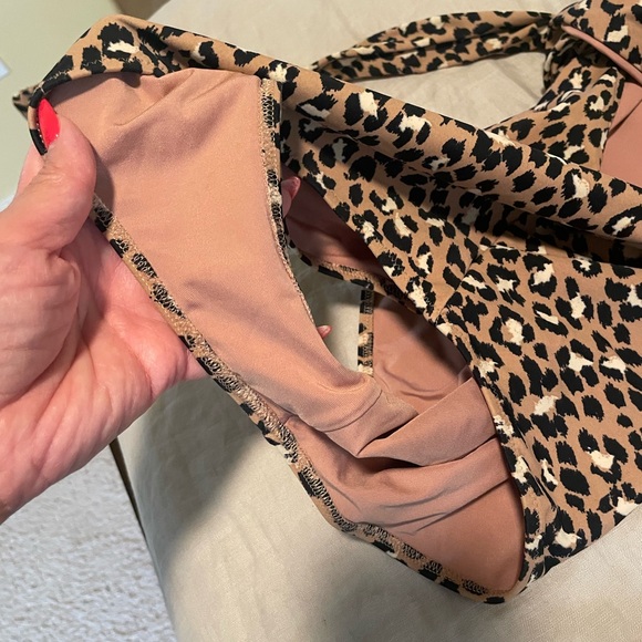 Aerie Wrap One Piece Swimsuit- Long - Picture 3 of 3